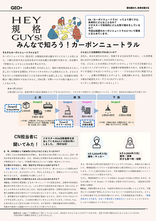 カーボンニュートラルを知ろう！